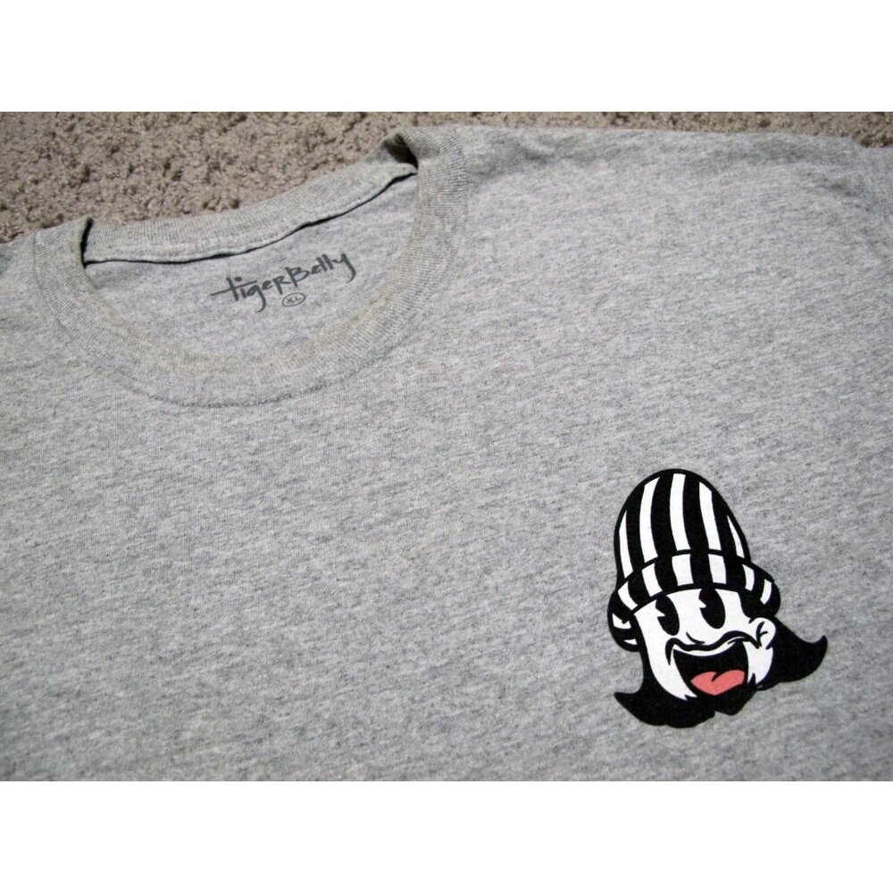 TigerBelly Walking Down The Street grey t-shirt mens sz XL bobby lee bad friends